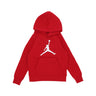 Jordan, Felpa Cappuccio Bambino Jumpman Logo Hoodie, Gym Red
