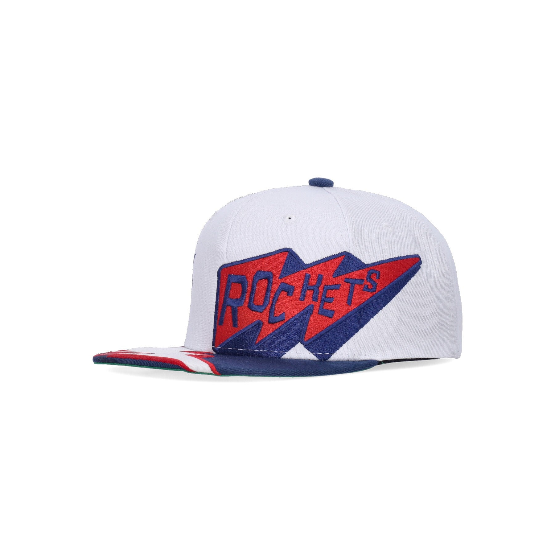 Mitchell & Ness, Cappellino Visiera Piatta Uomo Nba Fast Times Snapback Hwc Houroc, White