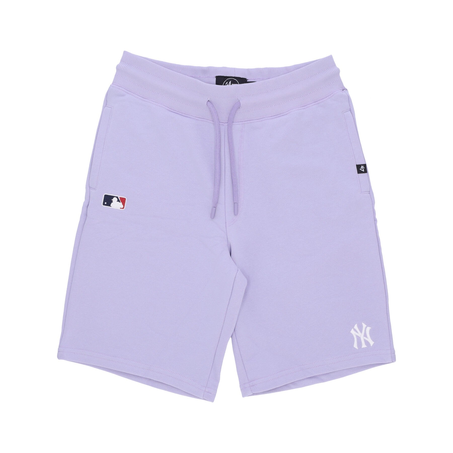 47 Brand, Pantalone Corto Tuta Uomo Mlb Lc Emb Helix Base Runner Shorts Neyyan, Light Iris
