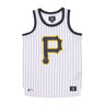 47 Brand, Canotta Tipo Basket Uomo Mlb Pinstriped Grafton Jersey Pitpir, 