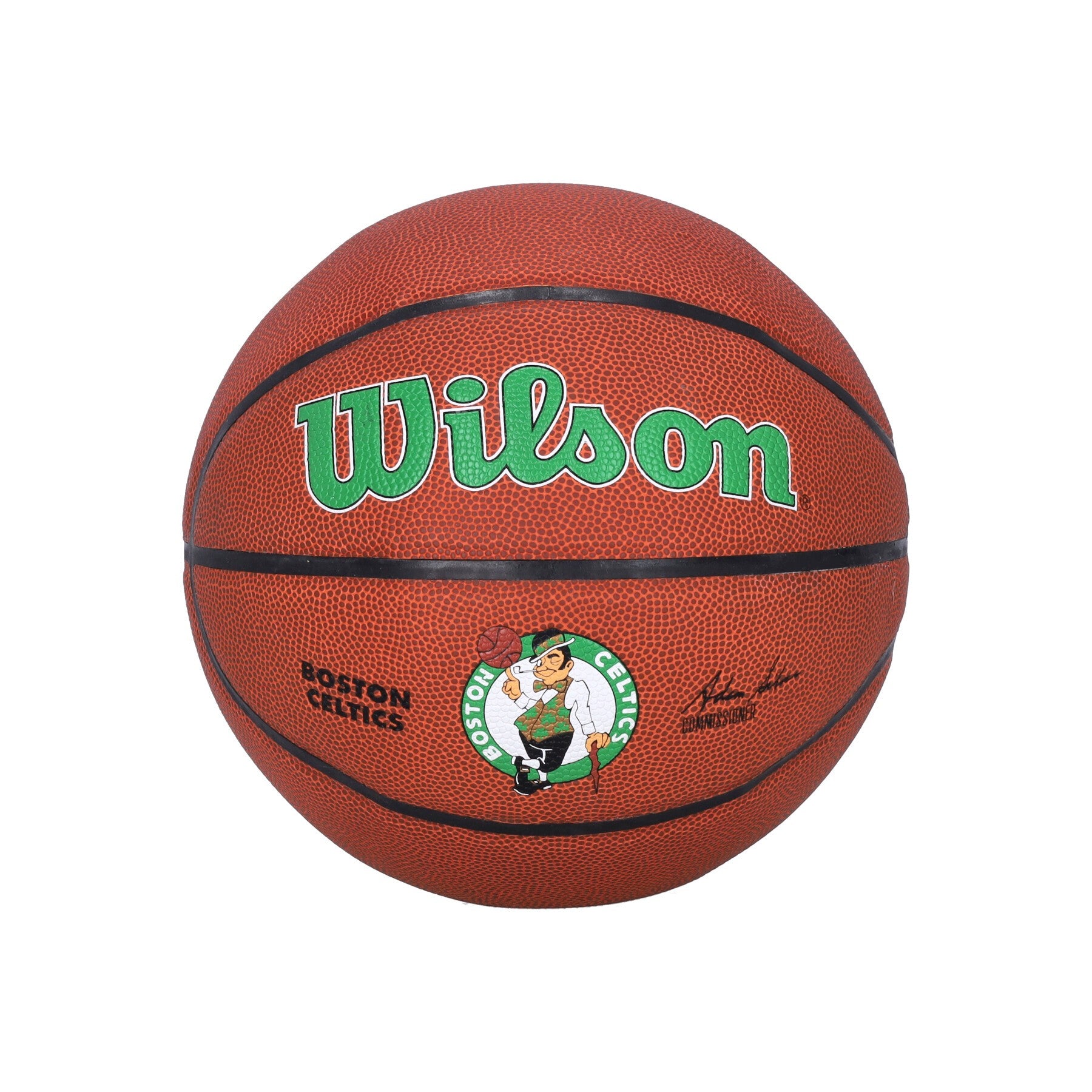 Pallone Uomo Nba Team Alliance Basketball Size 7 Boscel Brown/original Team Colors