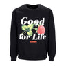 Primitive, Felpa Girocollo Uomo Feliz Crewneck, Black