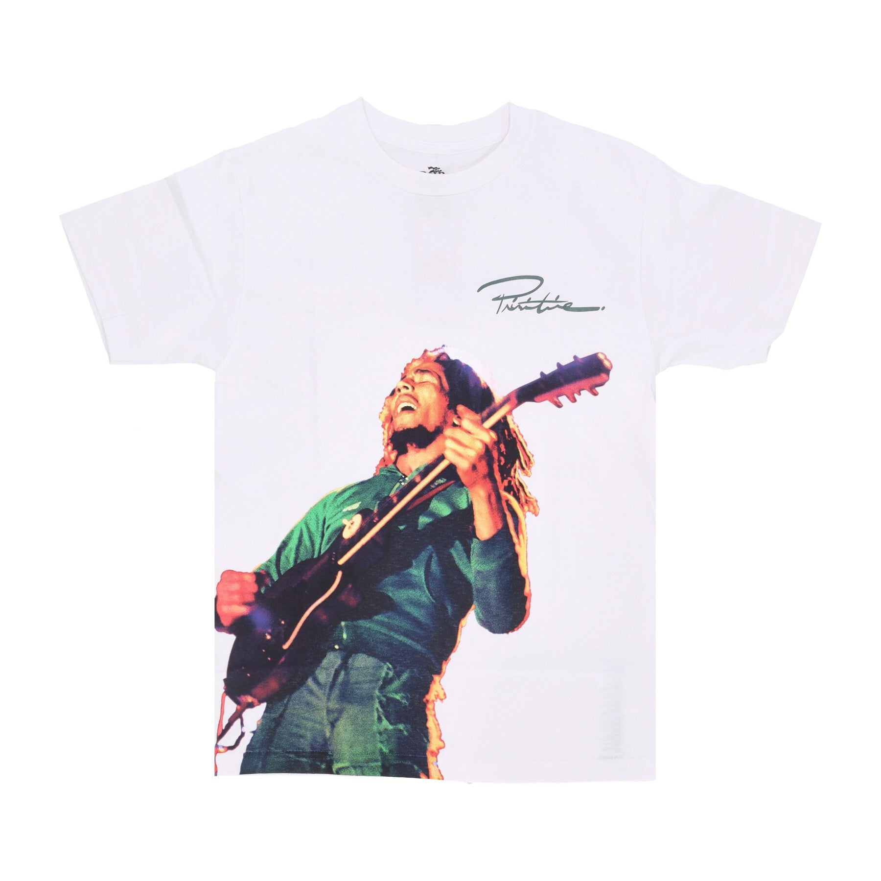 Primitive, Maglietta Uomo Wildone Tee X Bob Marley, White