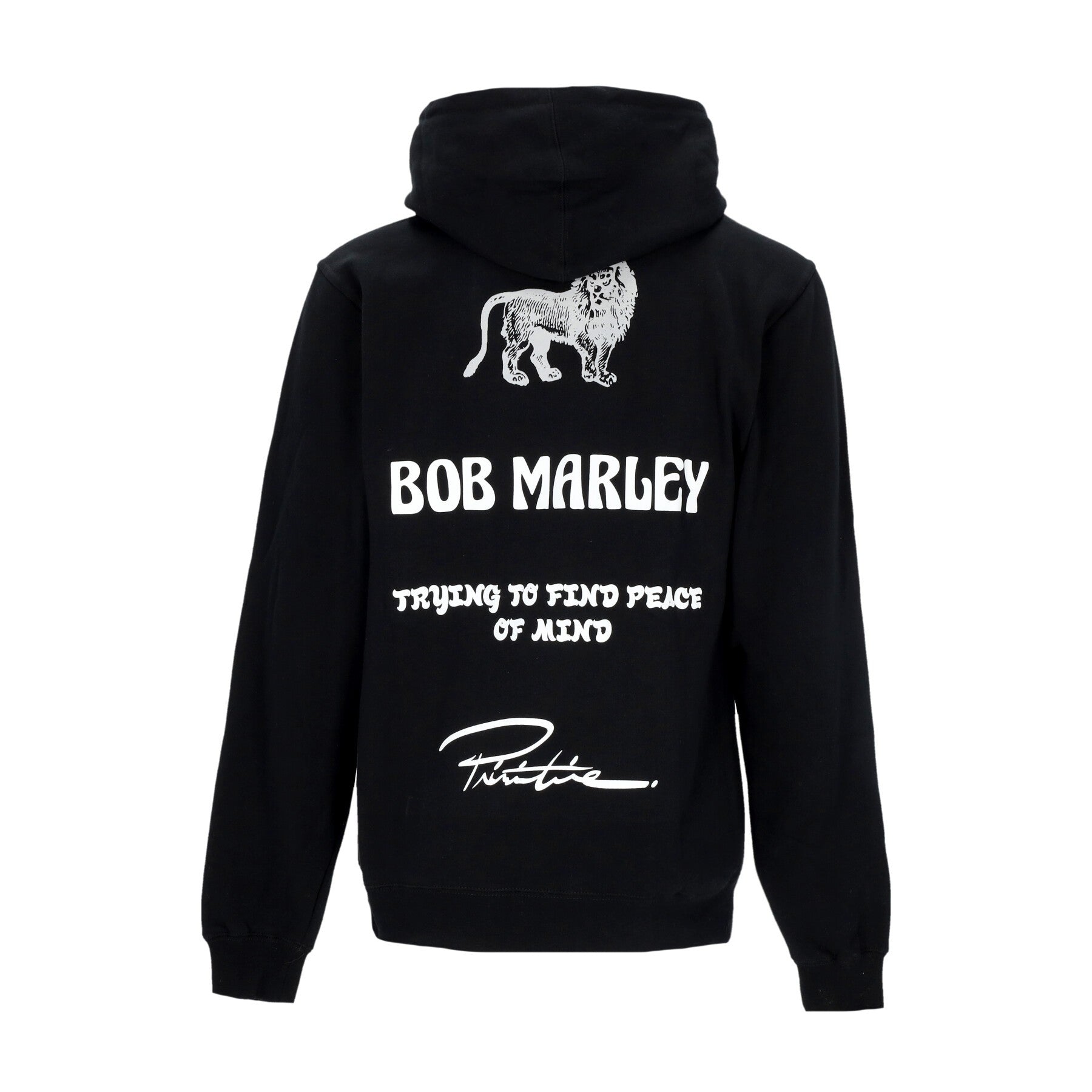 Primitive, Felpa Cappuccio Uomo Heartache Hoodie X Bob Marley, 