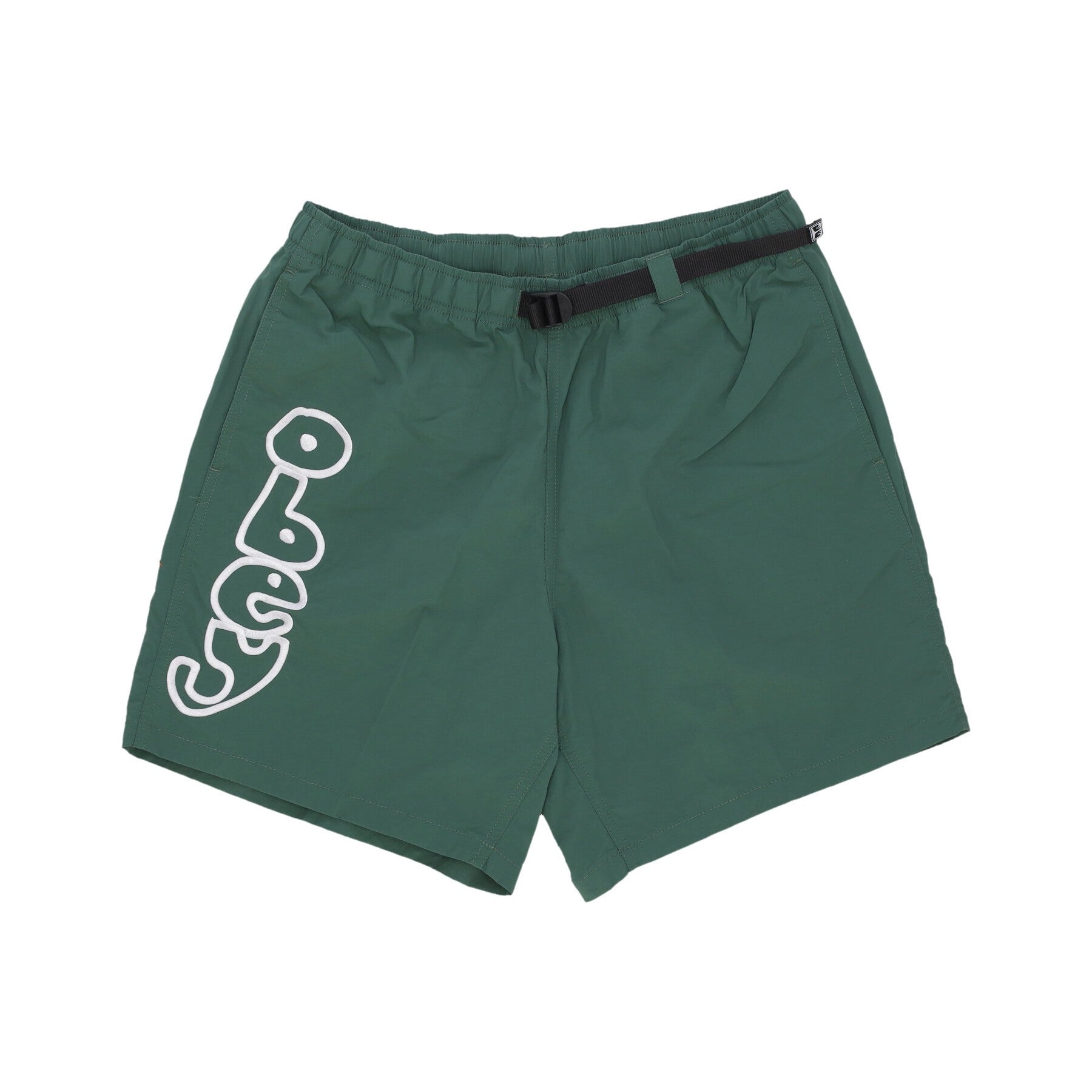 Obey, Pantaloncino Uomo Resound Web Belt Short, Palm Leaf