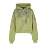 Phobia, Felpa Leggera Cappuccio Corta Donna Lightning Crop Hoodie, 