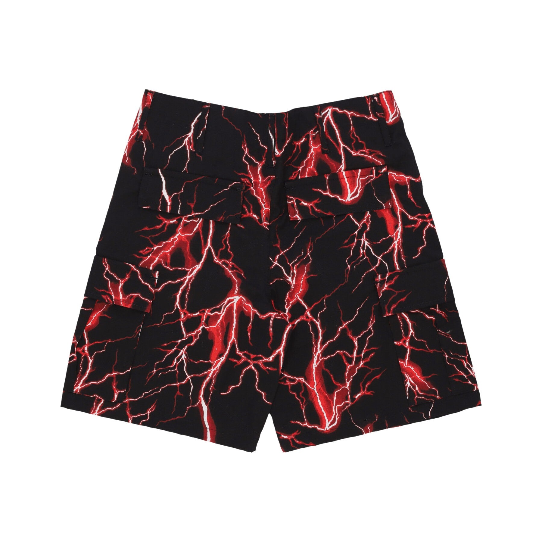 Phobia, Pantalone Corto Uomo All Over Lightning Cargo Shorts, 
