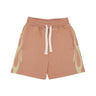 Vision Of Super, Pantalone Corto Tuta Uomo Flames Shorts, Terracotta/off White
