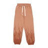 Vision Of Super, Pantalone Tuta Leggero Uomo Double Flames Pants, Terracotta
