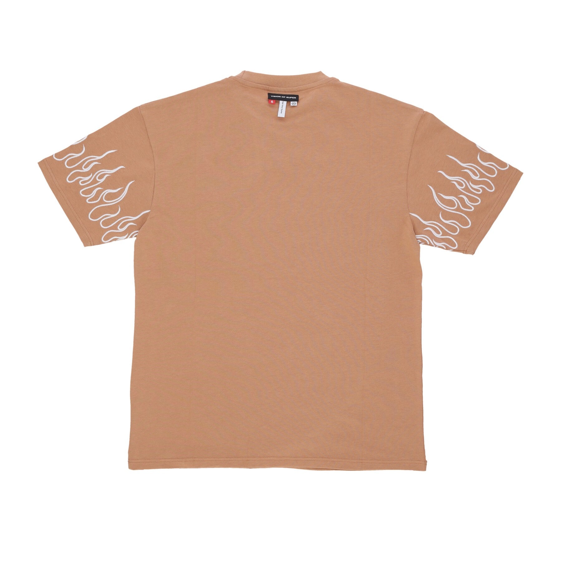 Vision Of Super, Maglietta Uomo Embroidery Flame Tee, 