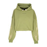 Vision Of Super, Felpa Leggera Cappuccio Corta Donna Flames Crop Hoodie, 