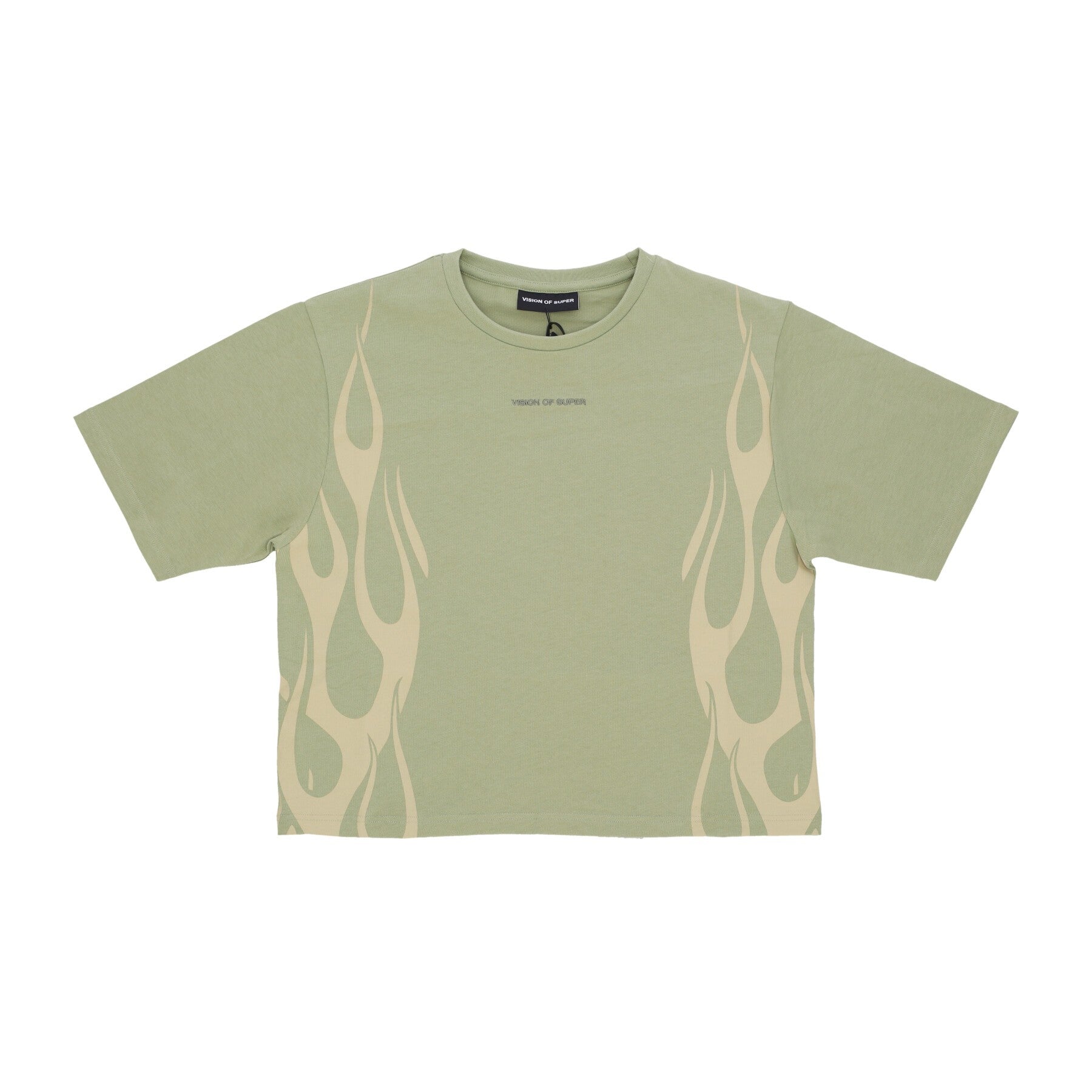 Vision Of Super, Maglietta Corta Donna Flames Tee, 