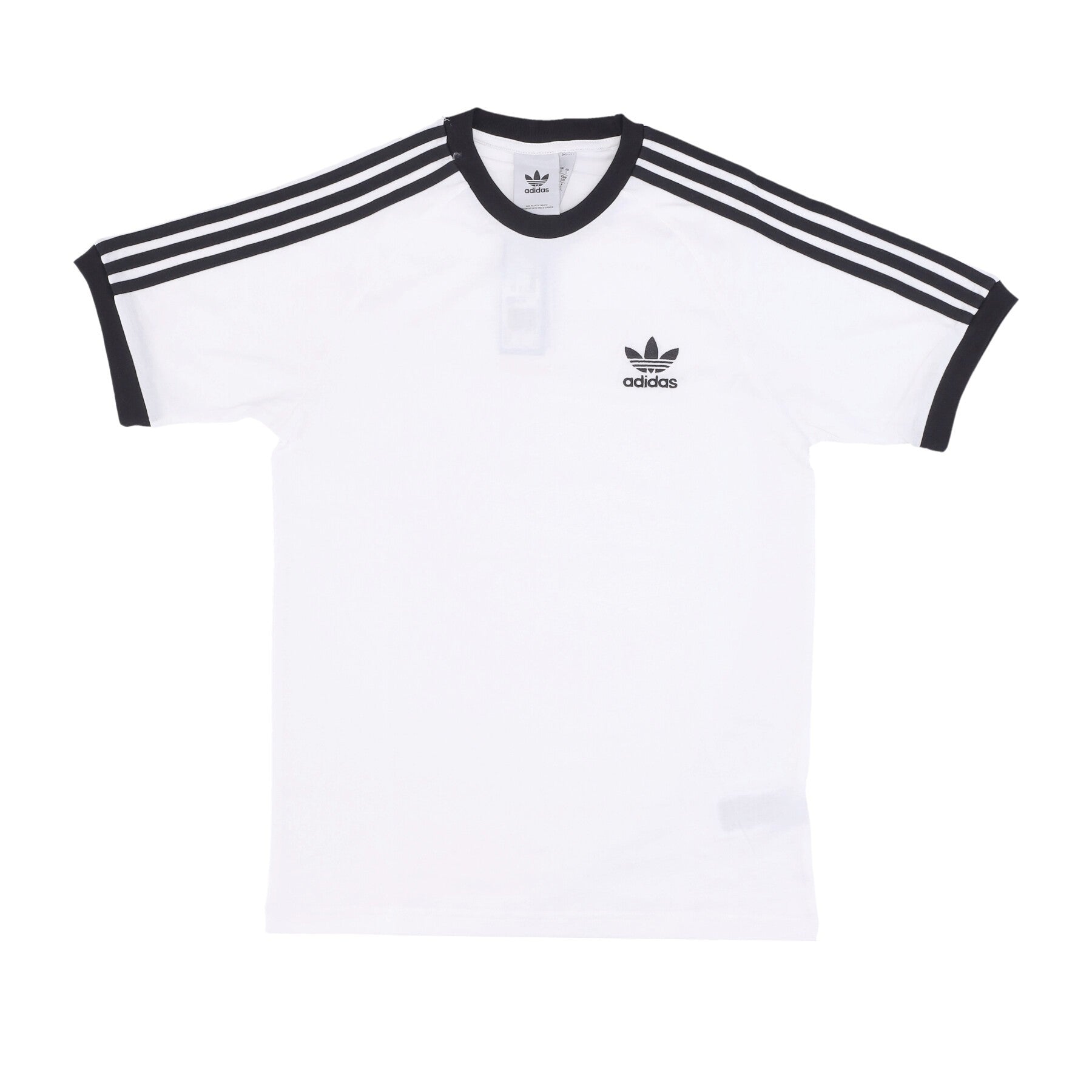 Adidas, Maglietta Uomo 3-stripes Tee, White
