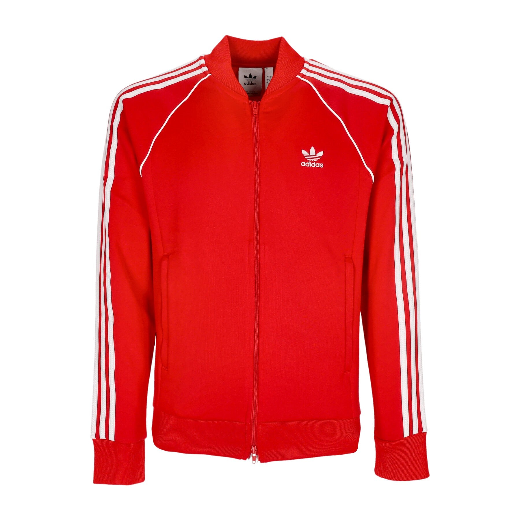 Adidas, Giacca Tuta Uomo Classic Sst Track Jacket, Better Scarlet