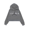 Jordan, Felpa Cappuccio Ragazza Jumpman Sustainable Hoodie, Smoke Grey