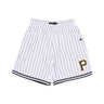 47 Brand, Pantaloncino Tipo Basket Uomo Mlb Pinstriped Grafton Shorts Pitpir, 