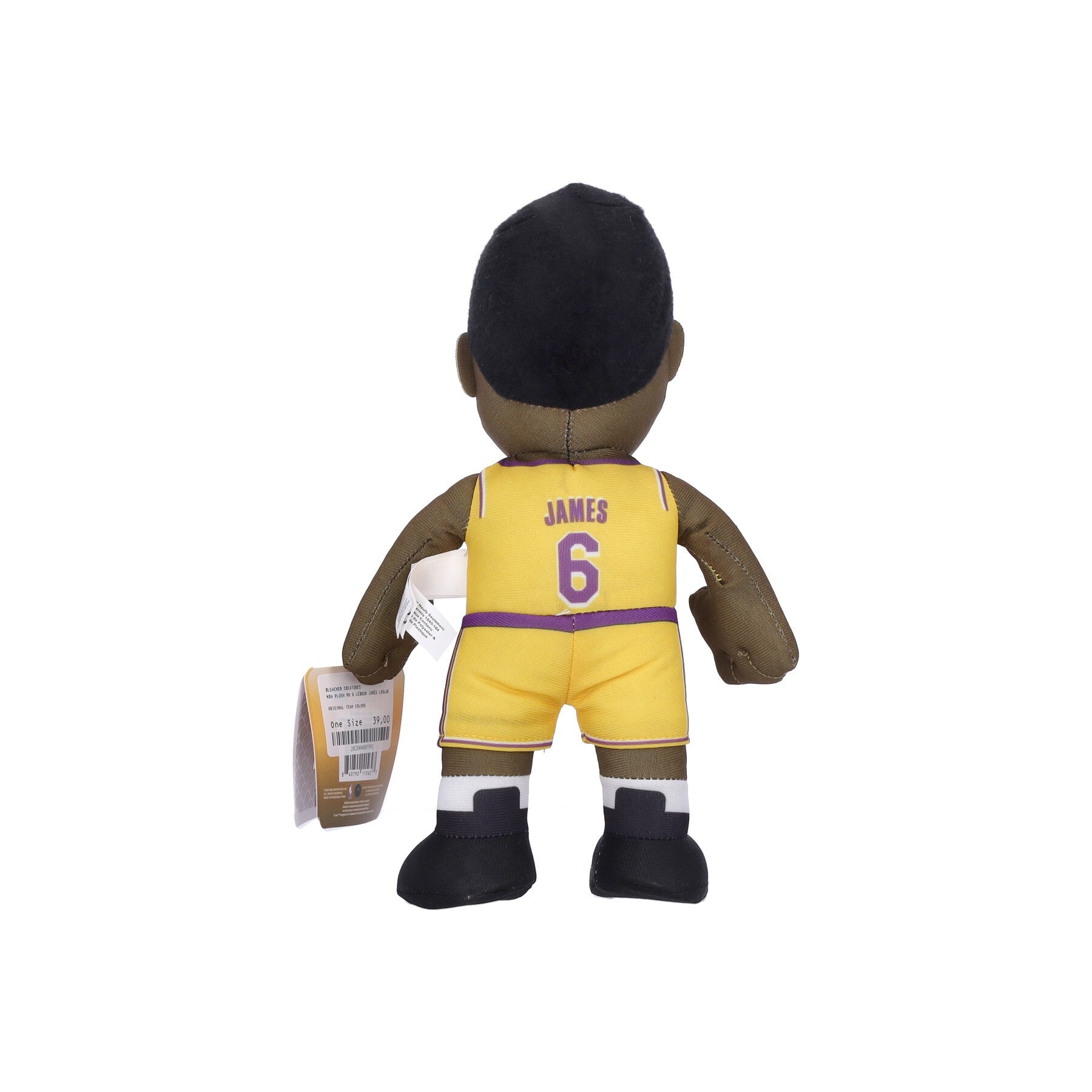 Men's NBA Plush No 6 Lebron James Loslak Original Team Colors Figurine