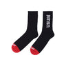 Usual, Calza Media Uomo Giga Socks, Black