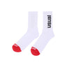 Usual, Calza Media Uomo Giga Socks, White