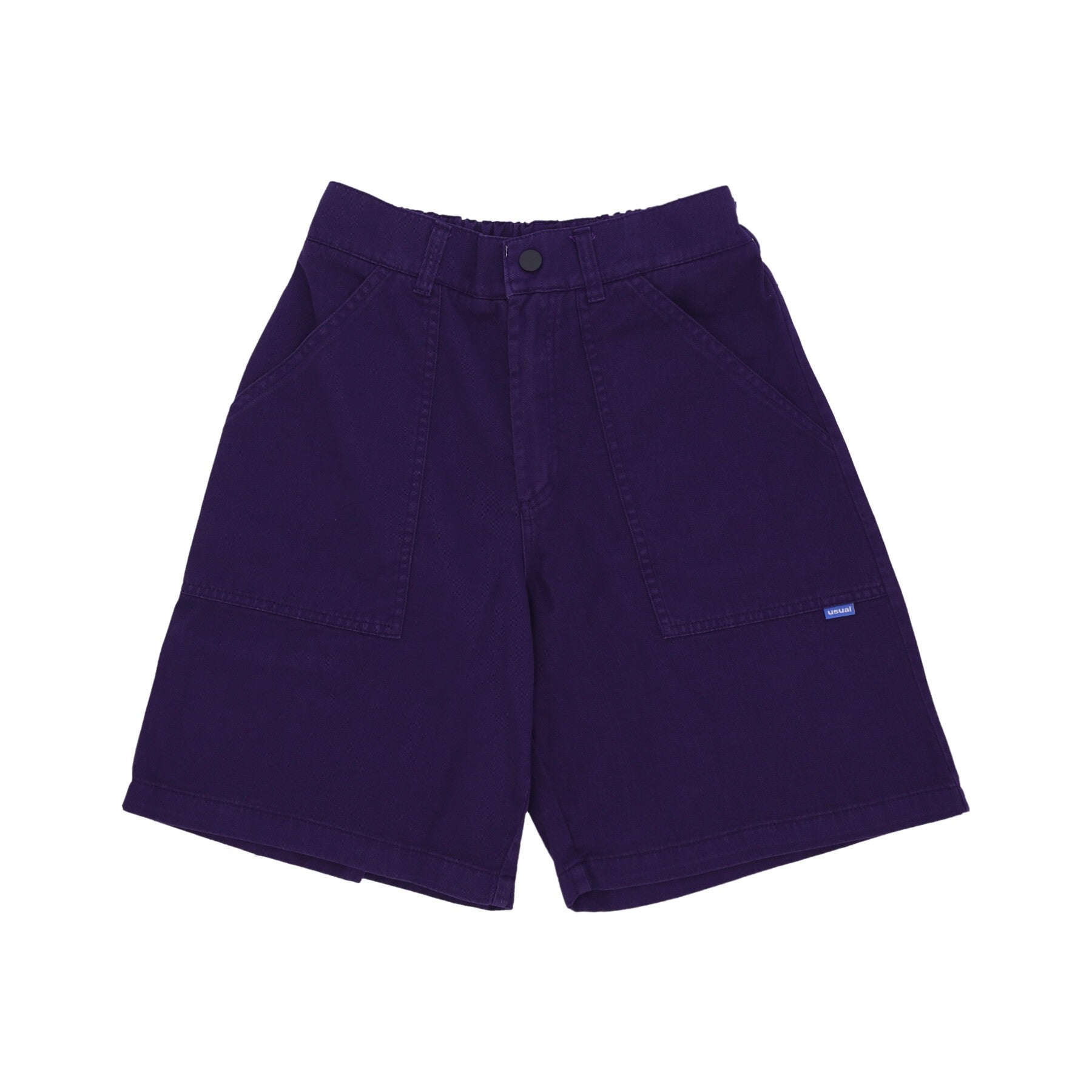 Usual, Pantalone Corto Uomo Buffer Shorts, Purple