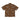 Camicia Manica Corta Uomo Monster Shirt Brown