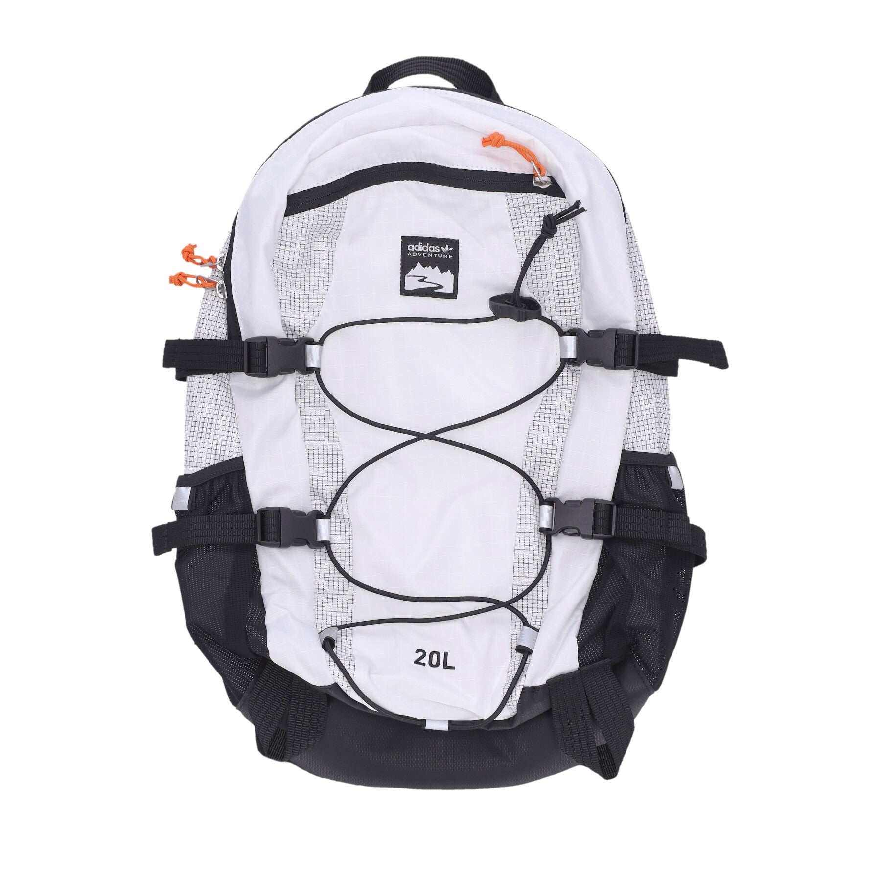 Adidas, Zaino Uomo Adventure Large Backpack, White/black