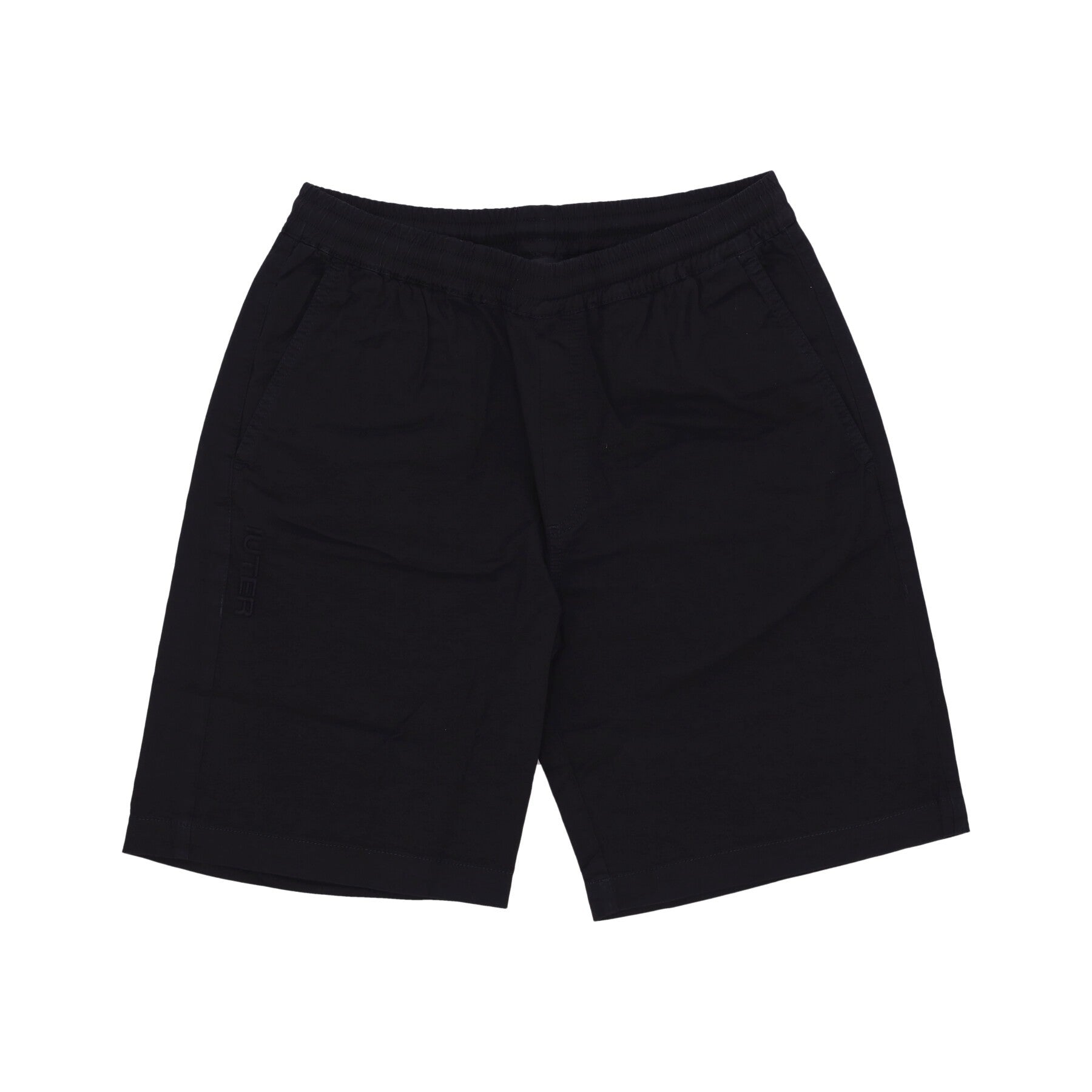 Iuter, Pantalone Corto Uomo Jogger Short, Black