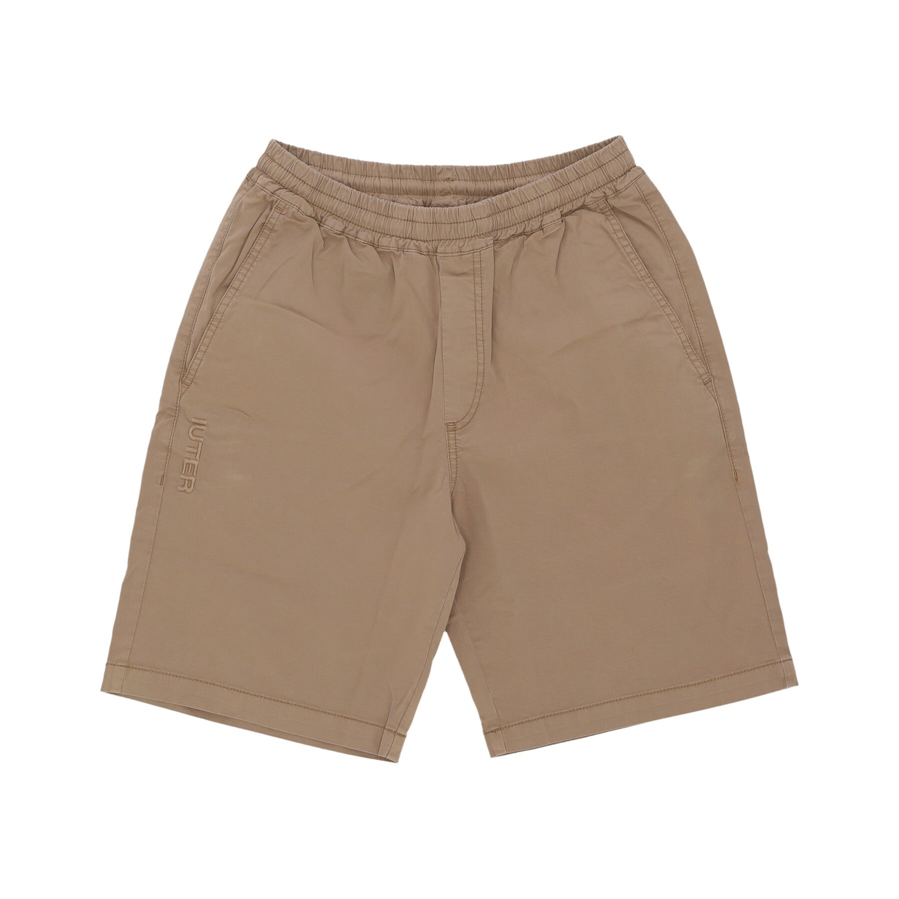 Iuter, Pantalone Corto Uomo Jogger Short, Earth