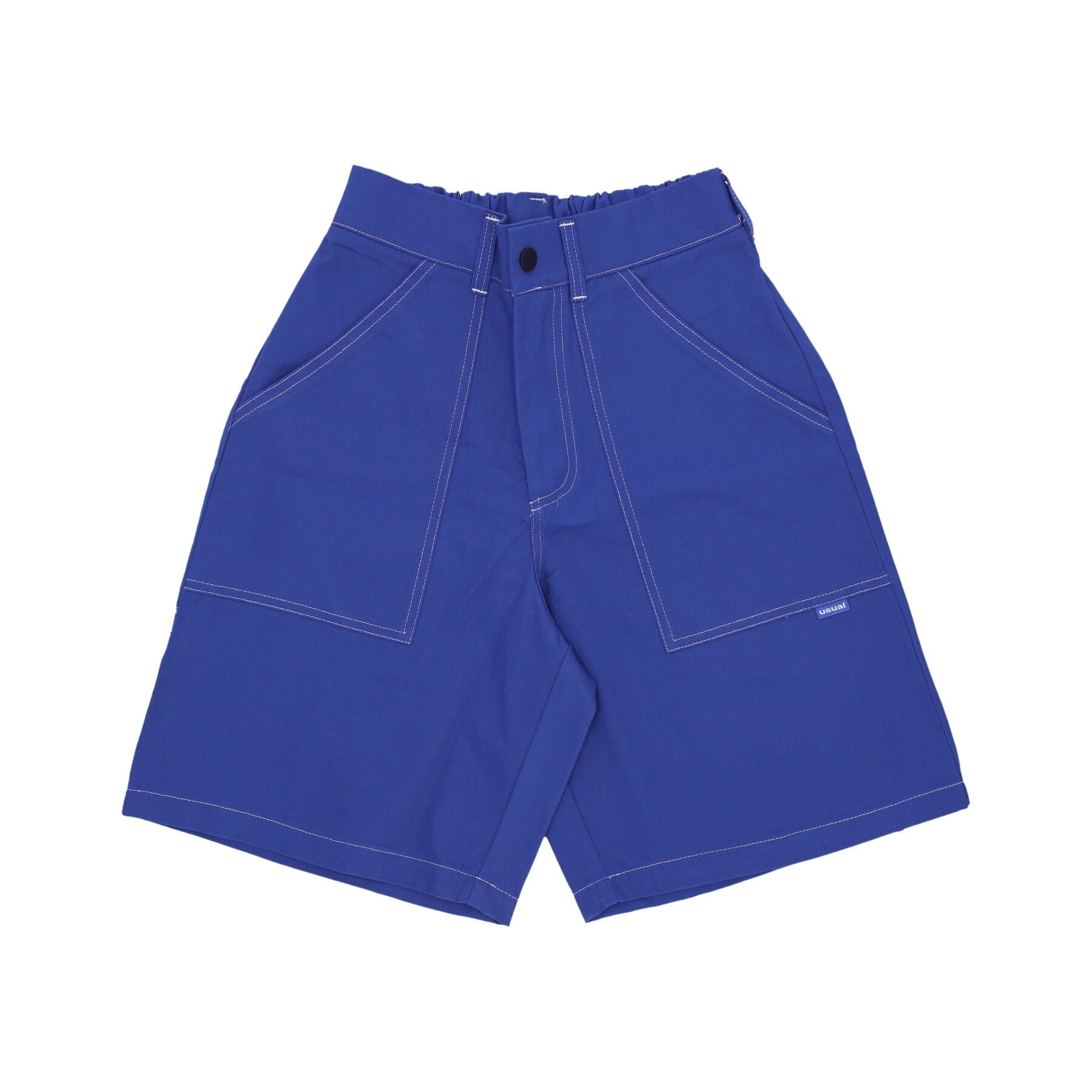 Usual, Pantalone Corto Uomo Buffer Shorts, Royal Blue