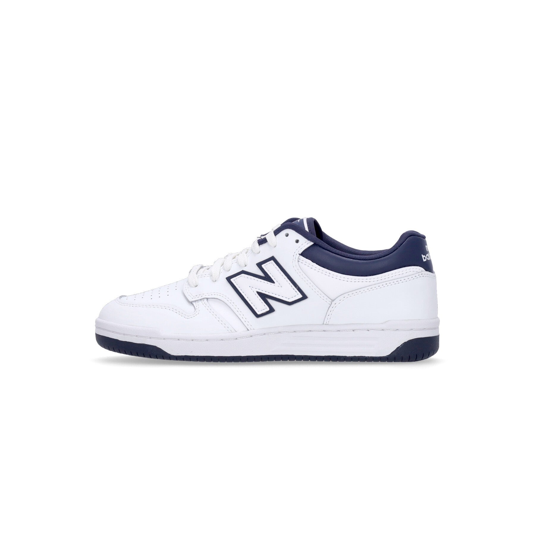 New Balance, Scarpa Bassa Uomo 480, White/navy
