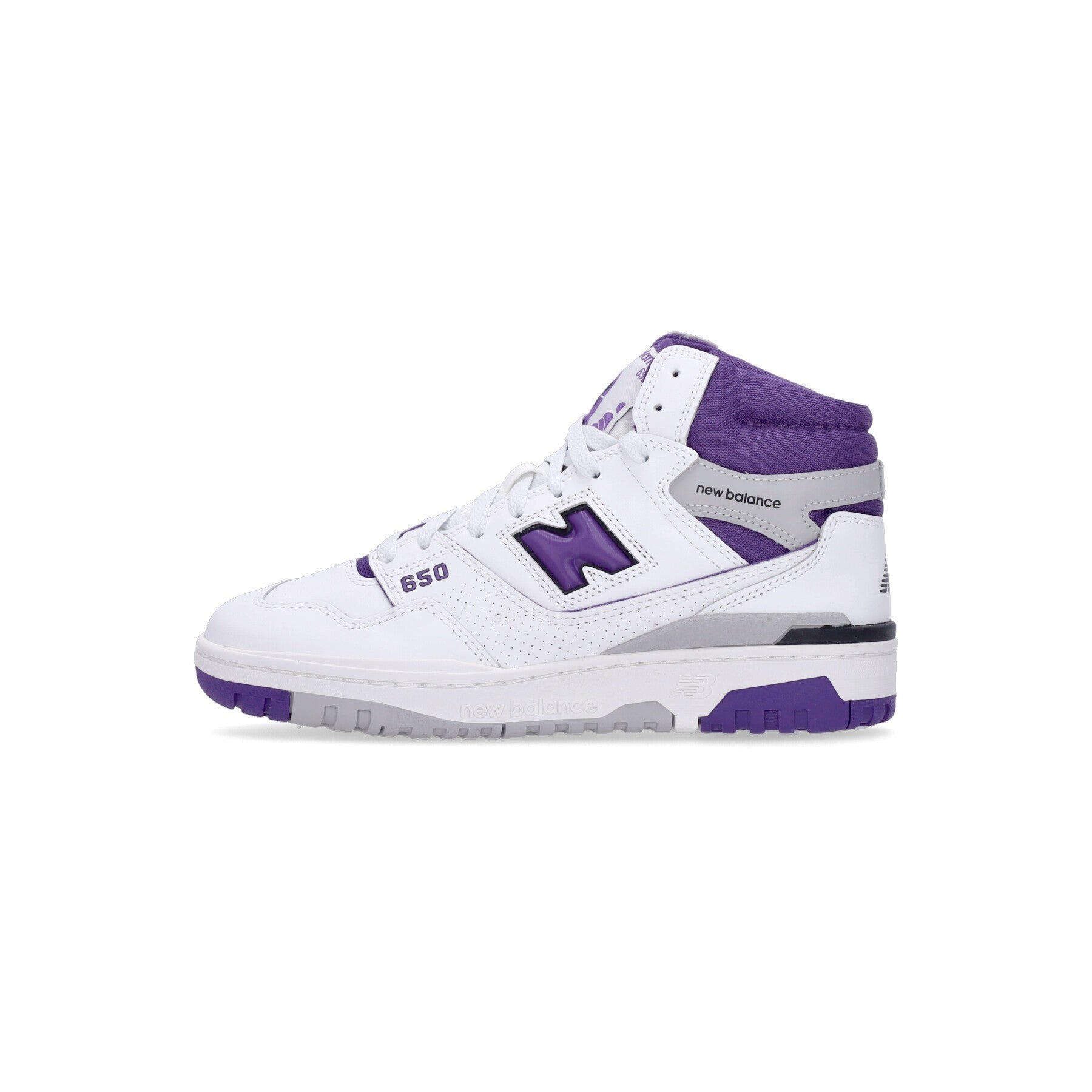 New Balance, Scarpa Alta Uomo 650, White/purple