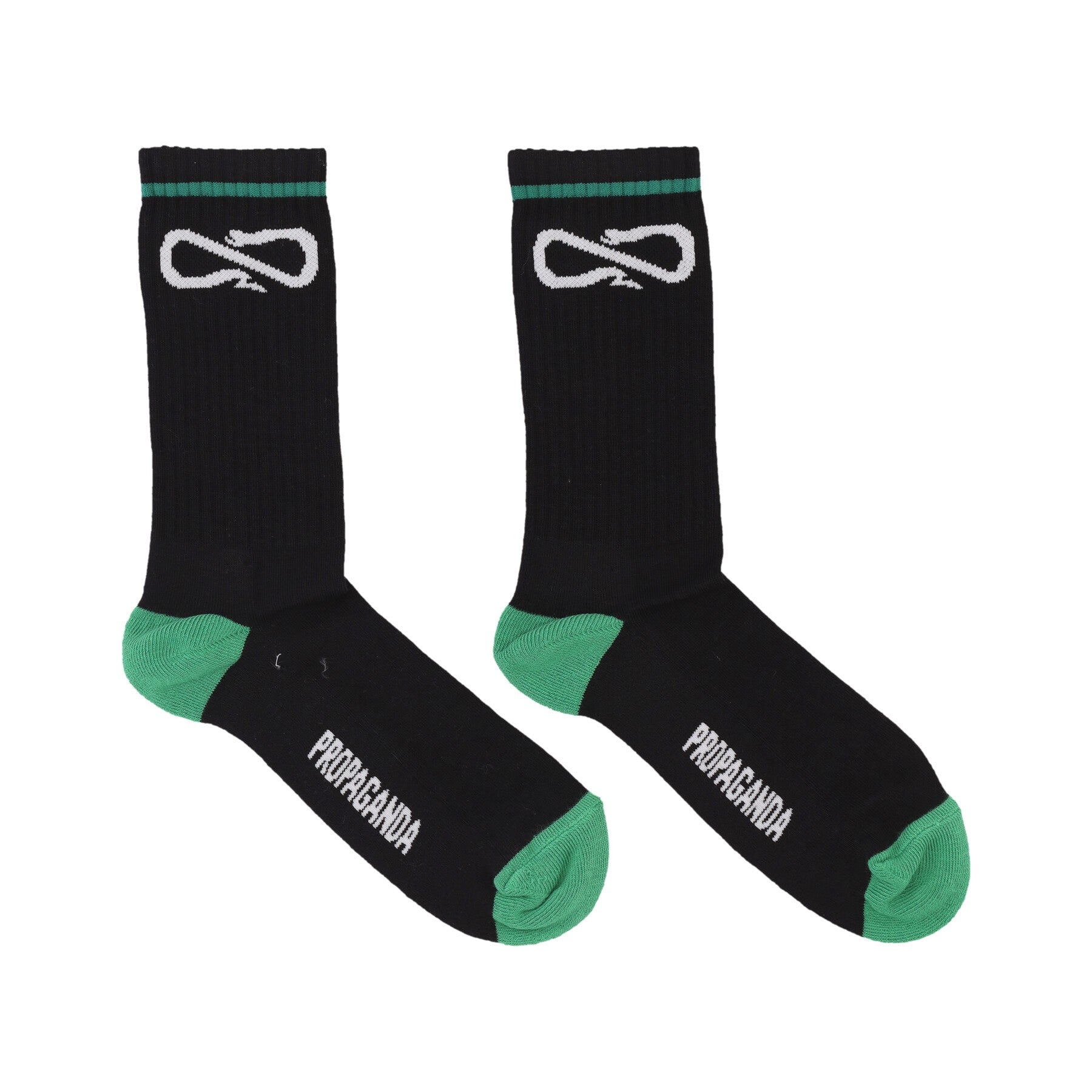 Propaganda, Calza Media Uomo Logo Socks, 