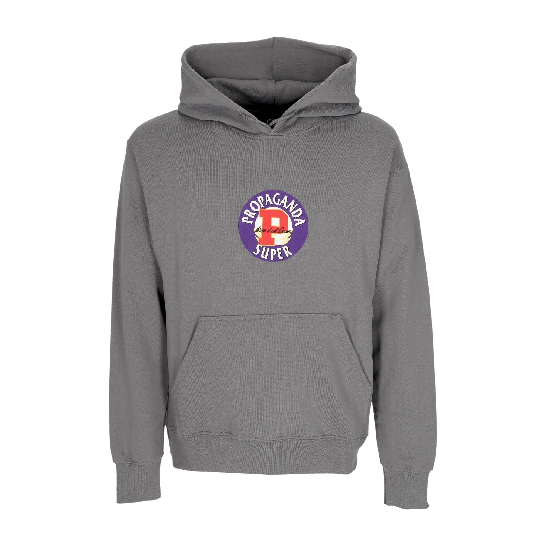 Propaganda, Felpa Leggera Cappuccio Uomo Super Hoodie, 