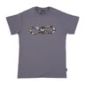 Propaganda, Maglietta Uomo Logo Hazard Tee, Grey