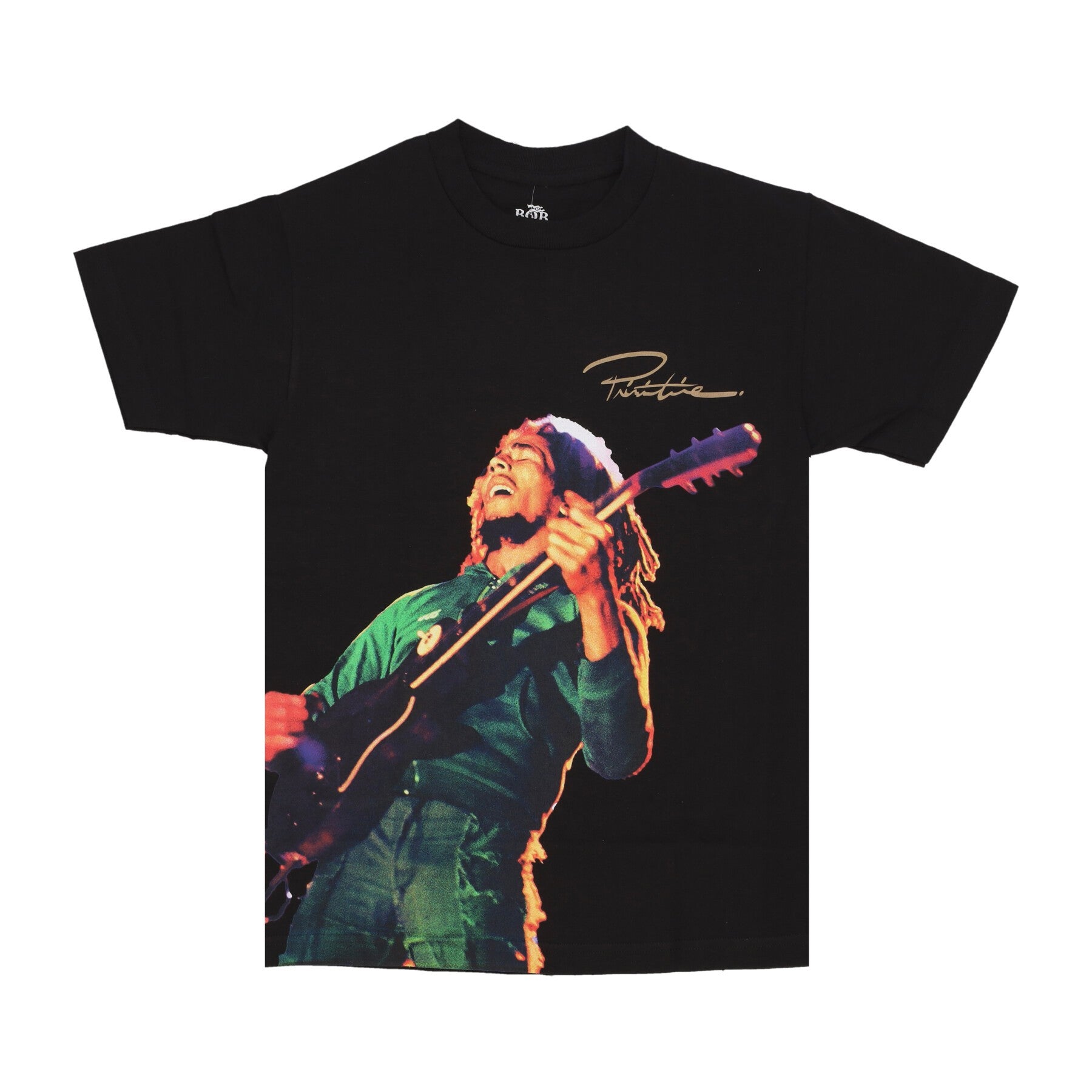 Primitive, Maglietta Uomo Wildone Tee X Bob Marley, Black