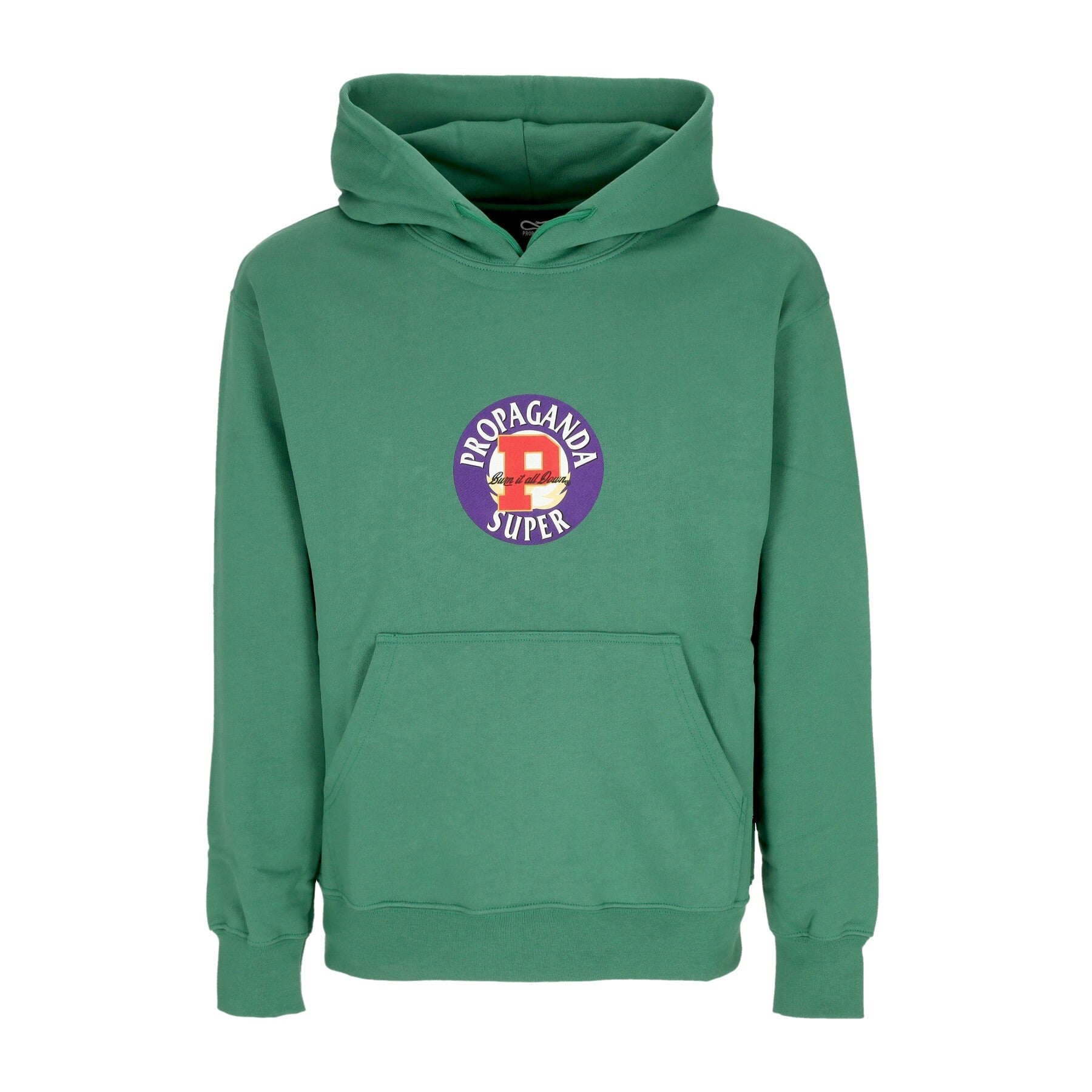 Propaganda, Felpa Leggera Cappuccio Uomo Super Hoodie, 