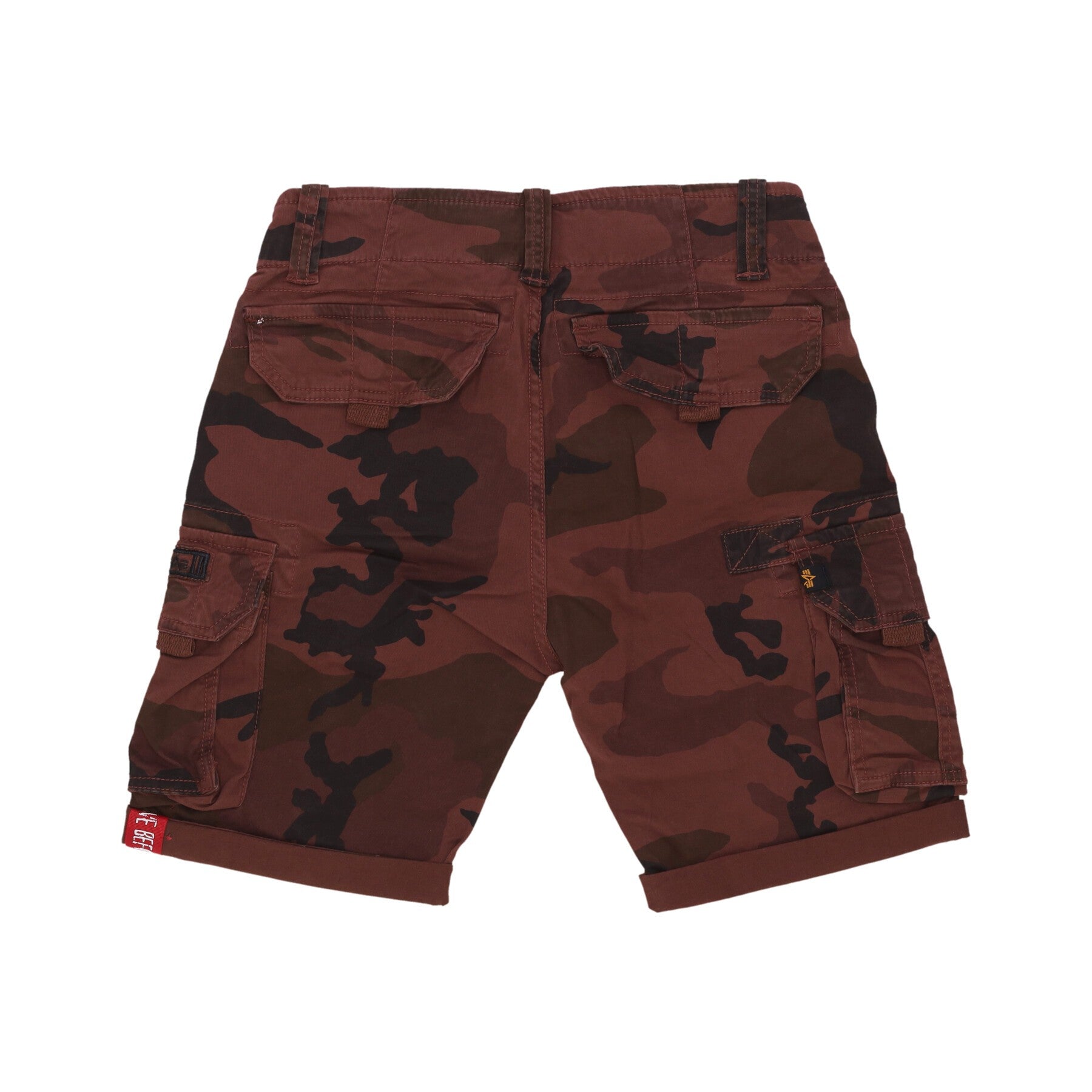Alpha Industries, Pantalone Corto Uomo Crew Short Camo, 
