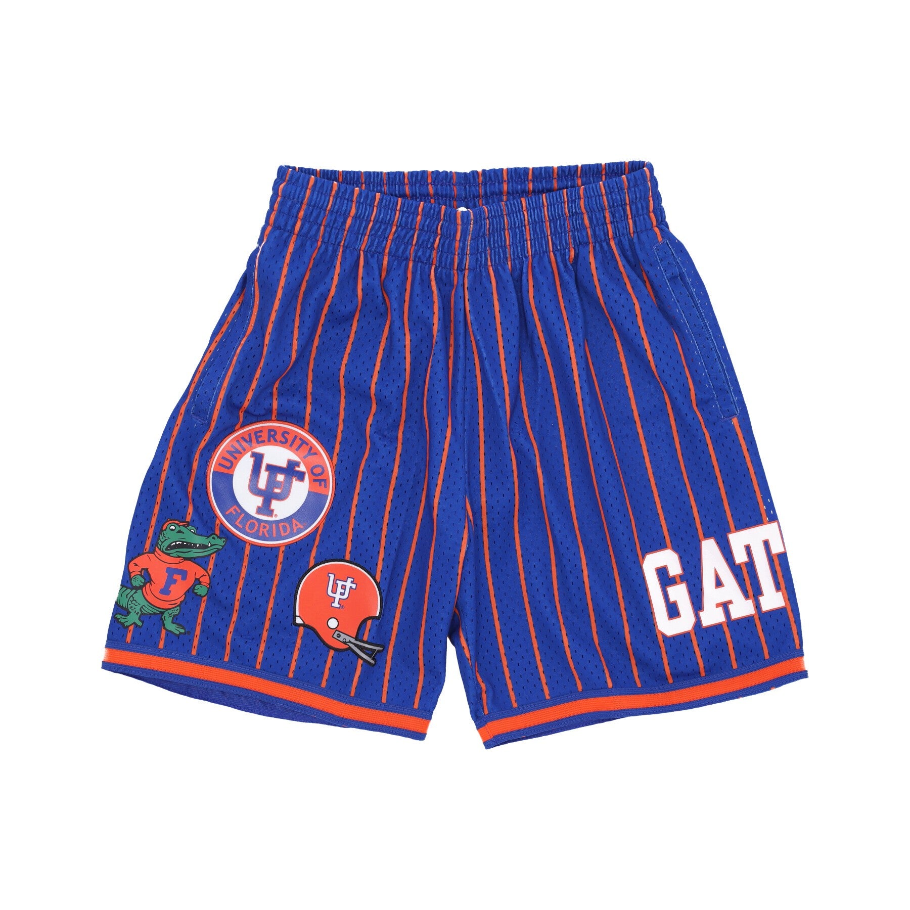 Mitchell & Ness, Pantaloncino Basket Uomo Ncaa Hometown Mesh Short Flogat, Royal