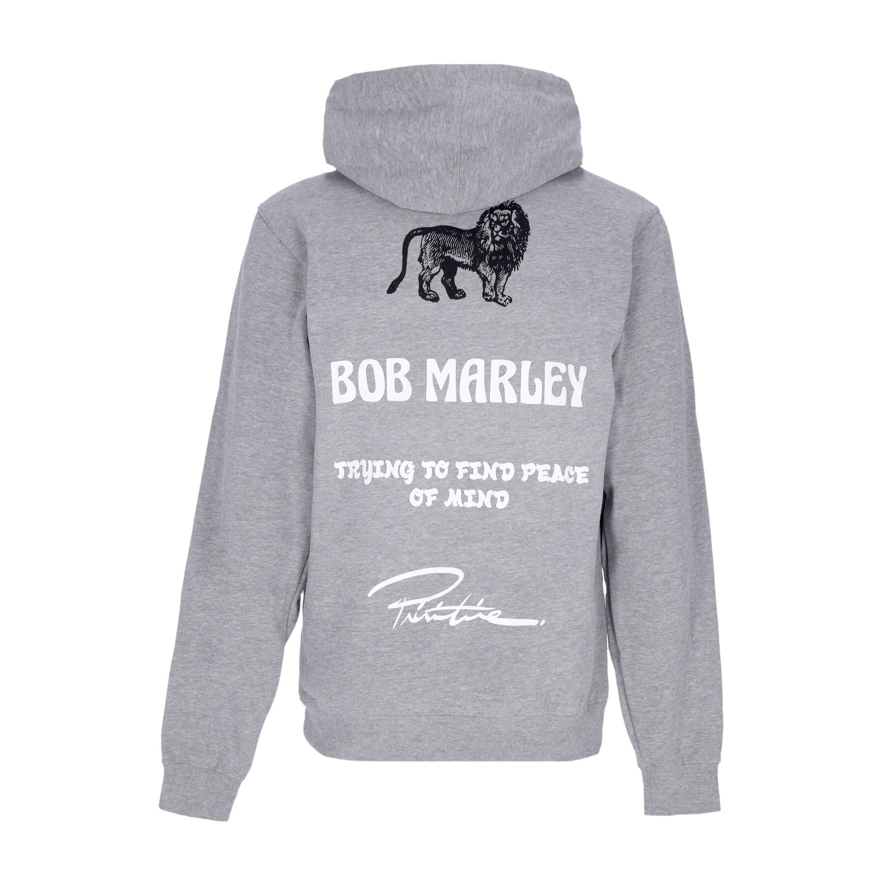 Primitive, Felpa Cappuccio Uomo Heartache Hoodie X Bob Marley, 