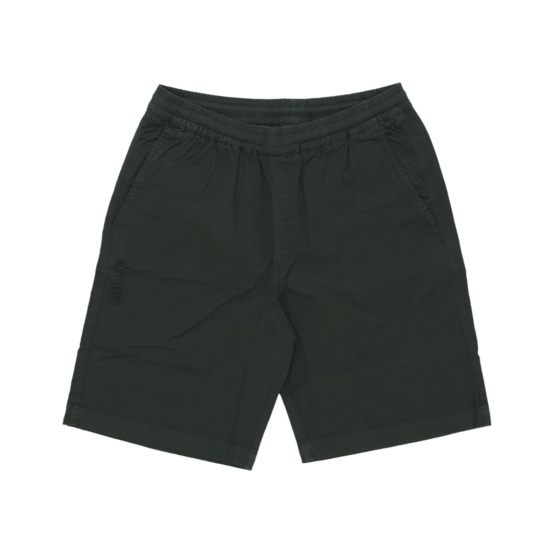 Iuter, Pantalone Corto Uomo Jogger Short, Forest