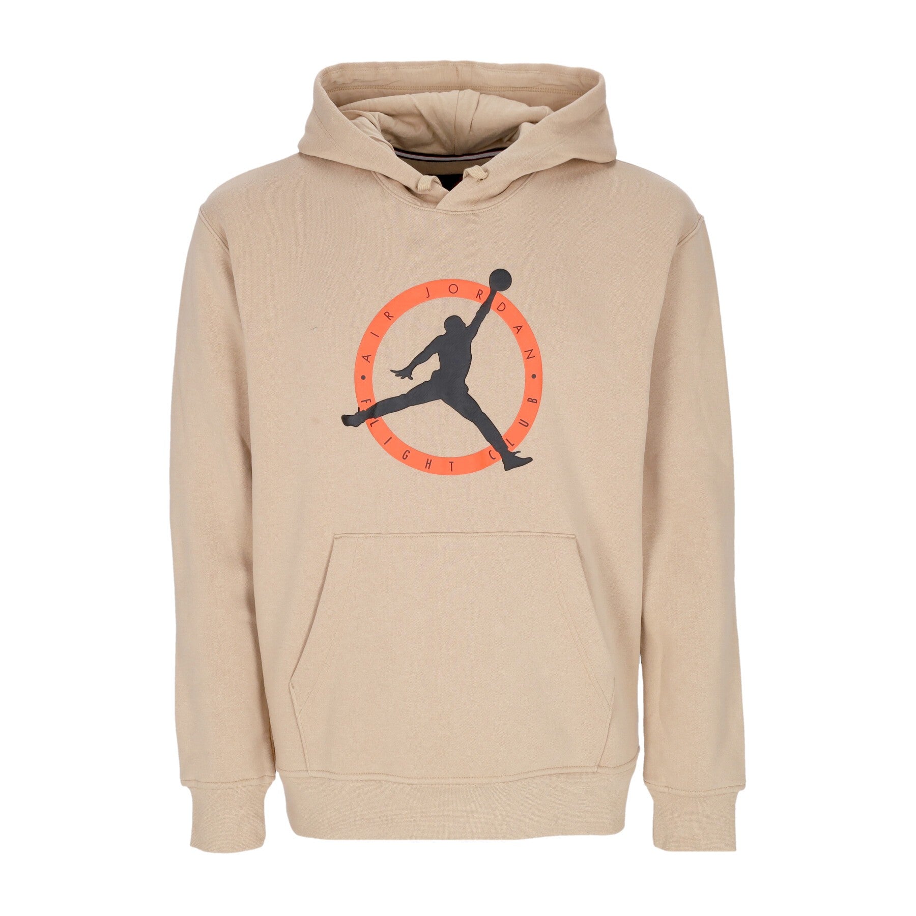 Jordan, Felpa Cappuccio Uomo Flight Mvp Graphic Fleece Hoodie, Desert