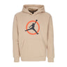 Jordan, Felpa Cappuccio Uomo Flight Mvp Graphic Fleece Hoodie, Desert