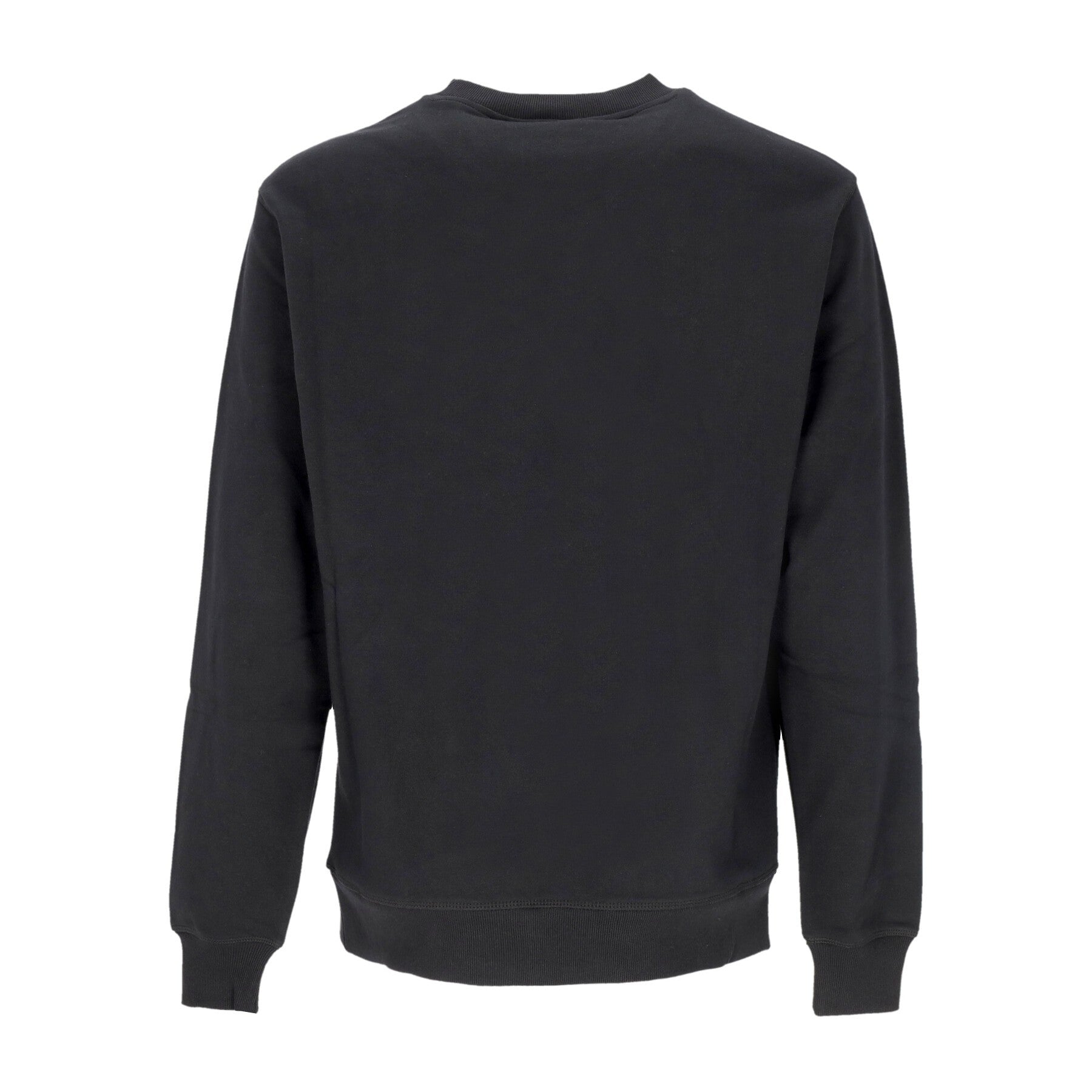 New Balance, Felpa Leggera Girocollo Uomo Essentials Stacked Logo French Terry Crewneck, 