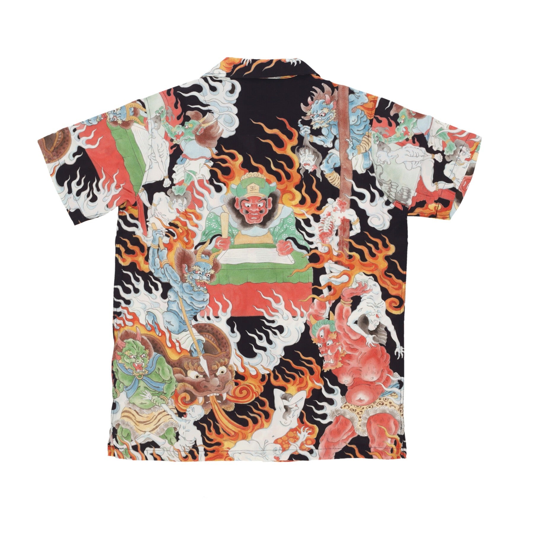 Chemise à manches courtes chemise inferno à partout à l'imprimé