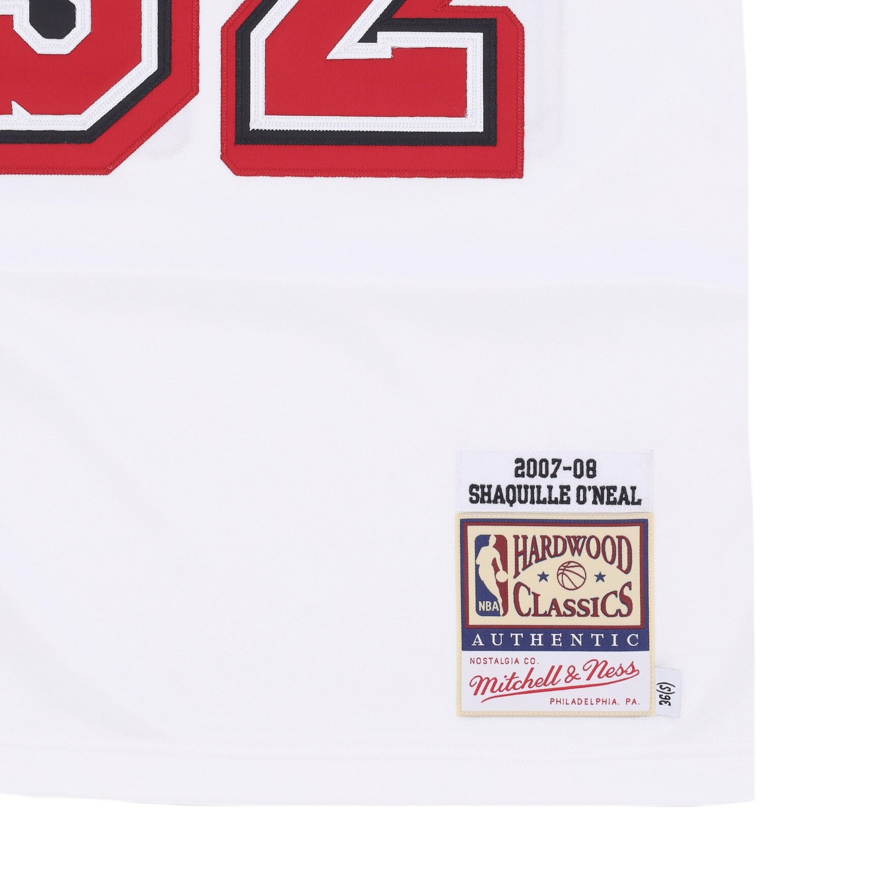 Mitchell & Ness, Canotta Basket Uomo Nba Hwc Jersey 2007 No 32 Shaquille O'neal Miahea, 