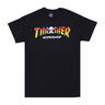 Thrasher, Maglietta Uomo Spectrum Tee X Aws, Black