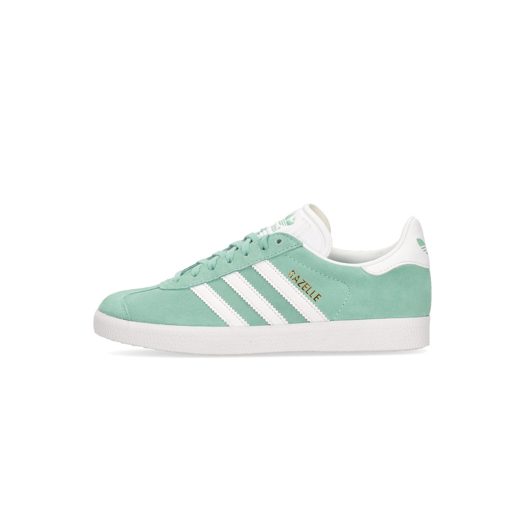 Adidas, Scarpa Bassa Donna Gazelle W, Pulse Mint/cloud White/gold Metallic