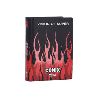Vision Of Super, Agenda Uomo Flames School Diary, Black