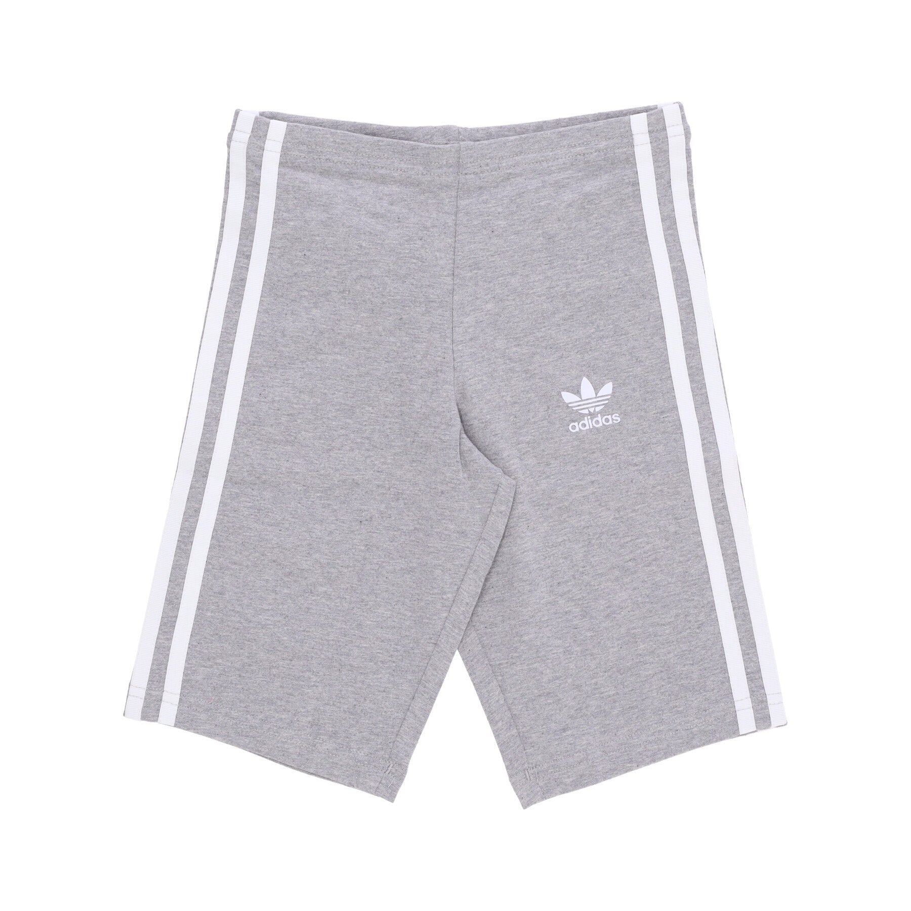 Adidas, Pantaloncino Ciclista Ragazza Cycling Shorts, Medium Grey/white