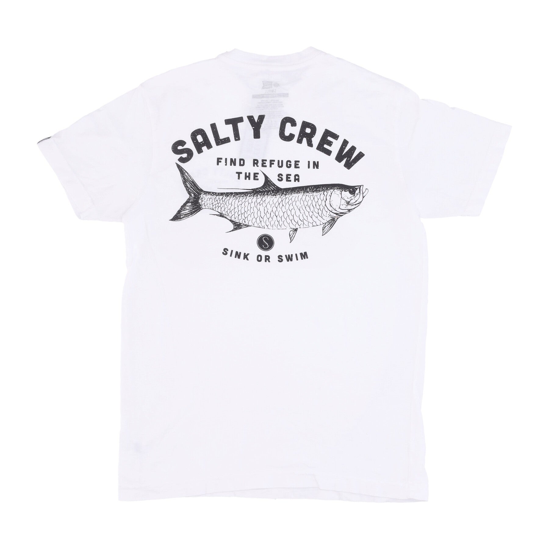 Salty Crew, Maglietta Uomo Tarpon Premium Tee, White